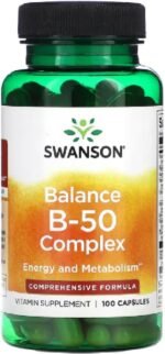 Swanson - Balance B-50 | Energy and Nervous System Support - 100 Capsules - Image 2