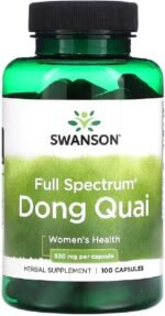 Swanson - Dong Quai Root 530mg | Traditional Women's Herb for Hormonal Balance & Circulatory Support | 100 Capsules - Image 2
