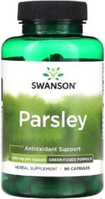 Swanson - Parsley, 650mg | Kidney and Urinary Health - 90 Capsules - Image 2