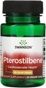 Swanson - Pterostilbene, 50mg | Antioxidant and Cellular Health - 30 Veggie Capsules - Image 2