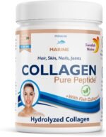 Swedish Nutra - Hydrolyzed Marine Collagen 10,000 mg Powder Supplement - Pack of 300 g, 30 Day Supply | Pure Peptide for Healthy Hair, Skin, Nails and Joints I 100% Natural and Gluten Free - Image 2