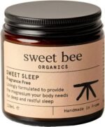 Sweet Bee Magnesium Butter - Soothing Magnesium for Sleep & Relaxation with Shea Butter - Moisturizing Magnesium Balm for Muscle Recovery - Nourishing Magnesium Cream for Sleep - Fragrance Free 120ml - Image 2