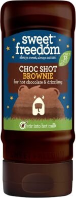 Sweet Freedom CHOC SHOT Brownie - 350 g | Natural Great Taste With Sweetness Derived from Fruit | Ideal for Coffee, Baking & Dessert | No Preservatives or Allergens | Vegan | Only 13 Cal Per Teaspoon - Image 2