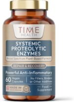 Systemic Proteolytic Enzymes Complex – Repair & Recovery – Mixed Enzyme Formula with Ginger & Ionic Trade Minerals – UK Made – Zero Additives – Pullulan (60 Count (Pack of 1)) - Image 2