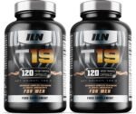 T19 for Men Aged 40+ - with D-Aspartic Acid, Fenugreek and Maca - Natural Vitamin Booster for Men - Nutrient Booster (240 Vegetarian Capsules - 2 Pack) - Image 2