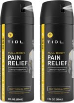 TIDL Cryotherapy Pain Relief Spray, 3 Oz (Pack of 2) Targeted Neck Pain, Joint & Muscle Pain Relief with Organic, Plant-Based Menthol, Instant Cooling for Arthritis, Back & Knee Pain - Image 2