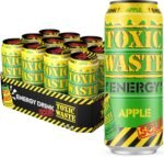 TOXIC WASTE Sour Apple Energy Drink – 12 x 500ml Cans, Crisp Sparkling Fizz with Bold Flavour, Multipack for Gaming, Study, Parties, Road Trips and Fun Sharing - Image 2