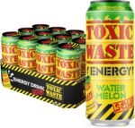 TOXIC WASTE Watermelon Energy Drink – 12 x 500ml Cans, Juicy Sparkling Fizz with Bold Flavour, Multipack for Gaming, Study, Parties, Road Trips and Fun Sharing - Image 2