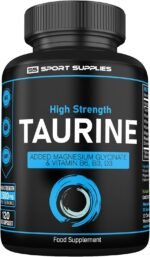 Taurine Supplement 1500mg Capsules Per Serving - Added Magnesium Glycinate, Vitamin B6, B3 and Vitamin D3-120 High Strength Taurine Capsules - (2 Capsules Per Serving) - Image 2