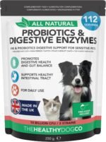 The Healthy Dog Co Probiotics for Dogs – Gentle Dog Probiotic Supplements Powder for Digestion, Immunity & Digestive Care for Pets – 112 Servings – Just Sprinkle on Food - Image 2