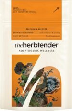 =The Herbtender Perform & Recover - Natural Training Supplement with Cordyceps, Rhodiola, Ginseng, Caffeine-Free, Enhances Endurance & Recovery, Vegan, Organic (14 Capsule Pouch) - Image 2