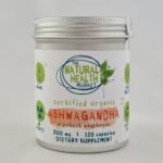 The Natural Health Market Organic Ashwagandha Capsules 500mg | High Strength Ashwagandha Root Extract | Soil Association Certified | Vegan Adaptogen Herbal Supplement | 120 Capsules | Made in The UK - Image 2