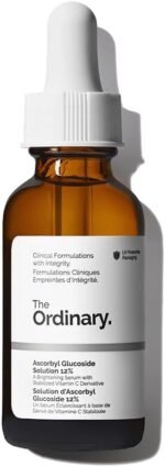 The Ordinary Ascorbyl Glucoside Solution 12%, Brightening Vitamin C Serum for Even Skin Tone and Antioxidant Protection 30ml - Image 2