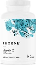 Thorne Vitamin C with Flavonoids - Blend of Vitamin C and Citrus Bioflavonoids - Support Immune System and Collagen Production - 90 Capsules - Image 2
