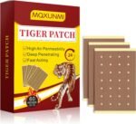 Tiger Patches, 60pcs Ultra Strength Pain Relief Patches, Natural Wormwood Relieves Muscle Soreness Heat Patches for Back, Knee and Shoulder Muscle Pain Relief - Image 2