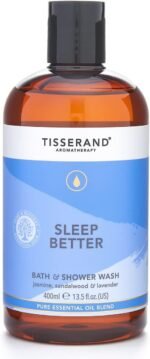 Tisserand Aromatherapy - Sleep Better - Bath & Shower Wash - Lavender, Jasmine & Sandalwood Essential Oils - 100% Natural Pure Essential Oils - 400ml - Image 2