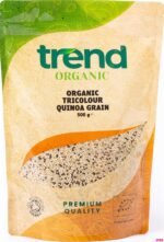 Trend Organic Tricolour Quinoa Grain, 500g - High Protein, Fibre-Rich Superfood - Perfect for Salads, Soups, Stir-Fries & Baking – Certified Organic, Vegan, Non-GMO - Nutty Flavor & Crunchy Texture - Image 2
