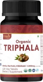 Triphala 120 Tablets | Amla, Haritaki & Bibhitaki | 1200mg per Serving | Organic and Natural | USDA Certified 120tab (1) - Image 2
