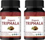 Triphala 120 Tablets | Amla, Haritaki & Bibhitaki | 1200mg per Serving | Organic and Natural | USDA Certified 120tab - Pack of 2 - Image 2