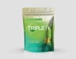 Triple R Vegan Protein Powder & Super Green | Pea Protein Blend | Organic Plant-Based Amino Acid Source, Vanilla, 16 Serving, 400 g - Image 2