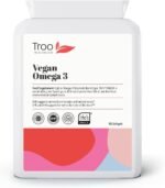 Troo Health Care Vegan Omega 3 Algal Oil 1332mg Per Serving - Provides 732mg Omegas Including a Minimum of 400mg DHA & 200mg EPA - Sustainable Plant Source Omega Oil Softgels - 90 Capsules - UK Made - Image 2