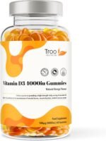 Troo Health Care Vitamin D3 4000iu - 60 Natural Orange Flavour Chewable Gummies - Five Months Supply - Non GMO Tasty Gummy Supplement to Support Immune Function and Help Maintain Bones and Teeth - Image 2