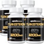 Turkesterone Supplement 1200mg Ajuga Turkestanica Extract (4 Packages)- High Strength, Standardized to 20% Turkesterone, Muscle Growth & Strength - Vegan, Free from Soy, Additives - Image 2