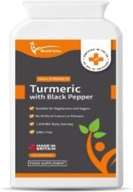 Turmeric and Black Pepper 1,515mg - High Potency - 120 Vegan Capsules - UK Manufactured Certified Organic, Non-GMO & Gluten Free - Suitable for Vegetarians and Vegans - Image 2
