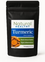 Turmeric with Black Pepper – 60 Vegan Capsules – 600mg Curcumin + 5mg BioPerine – Joint, Immune & Inflammation Support – High Absorption – Made in UK - Image 2