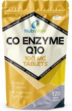 Ubiquinone Co Enzyme Q10 100mg | 120 Tablets | Vegan | Naturally Fermented High Absorption Coenzyme CoQ10 Tablets | Popular for Statin Users | Oxidative Stress Protection | Made in UK | by NutriVolv - Image 2