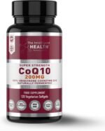 Ubiquinone Co Enzyme Q10 Softgel Capsules, Super Strength Vegan Friendly Naturally Fermented High Absorption CoQ10 Capsules Made in The UK to GMP Standards - The Intelligent Health (120 count, 200 mg) - Image 2