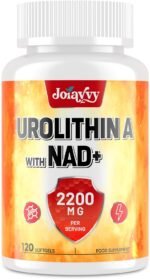 Urolithin A Softgels 2000mg Per Serving, Pure Urolithin A with NAD+ 200mg, High Strength 2-in-1 Mitochondria Supplement, for Cellular Repair & Natural Energy Boost (120 Count (Pack of 1)) - Image 2