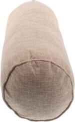 VICASKY Cotton Linen Foot Pillow for Massage and Beauty Bed 15x40cm Round Cylinder Cushion for Foot and Neck Support Elevation Pad for Salon and Home Use - Image 2