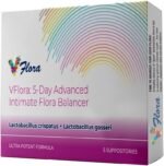 VagiBiom 5-Day Vflora (Lactobacillus crispatus + L. gasseri) to Balance Intimate Flora. Nourish and Nurture Good Flora for Skin Health. Ultra Potent 100% Natural Vegan (5 Suppositories) - Image 2
