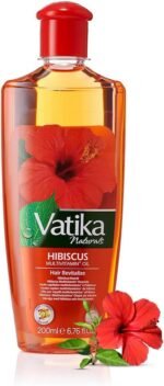 Vatika Naturals Hibiscus Multivitamin Hair Oil - 200ml | Blend Of Tea Tree & Rosemary Oil | For Dandruff-Free Hair | Nourishing Formula For Healthy, Beautiful Hair - Image 2