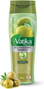Vatika Naturals Multivitamin Olive Shampoo - 400ml, Enriched With Virgin Olive & Multivitamin, For Anti Fizz - Coats, Conditioning & Softening Hair - Image 2