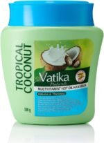 Vatika Naturals Multivitamin Tropical Coconut Hair Mask - 500g | For Volume & Thickness | Enriched With The goodness Of Coconut, Castor & Henna | Blended With Vital Multivitamins - Image 2