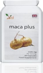 Ved Organic Maca Root Black, Red, Yellow 1505 mg per Serving 60 Capsules Peruvian Maca Root Gelatinized 100% Pure Non-GMO Supports Reproductive Health Natural Energizer (30 Days Supply). - Image 2