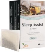 Ved Sleep Assist Herbal Tea Relaxing Bedtime Blend for Deep Sleep & Calm Nights Includes Chamomile, peppermint and honey Herbal Tea 20 Bags (1.50gm) - Image 2