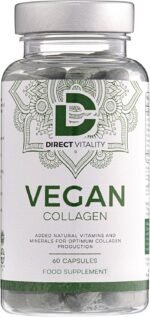 Vegan Collagen Supplement - 1400mg, Spirulina, L-Lysine, L-Proline, Acerola Cherries , Vitamin C & B12, Zinc, Hyaluronic Acid, UK Made - Image 2