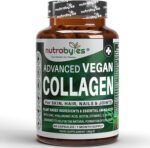 Vegan Collagen Supplements for Women & Men | Plant-Based Vegan Collagen Capsules with Hyaluronic Acid, Biotin, Vitamin E, D3, C & Amino Acids | Vegetarian Collagen - Image 2