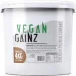 Vegan Gainz 4kg - Plant Based Protein Powder - Weight Gainer- 32 Servings & 30g Protein Per Serving - The Bulk Protein Company (Chocolate) - Image 2