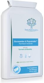 Vegan Glucosamine Phytodroitin Complex 90 Capsules - with Plant Based Chondroitin, Turmeric, Rosehip and Vitamin C to Support Cartilage and Bones - UK Made - Image 2
