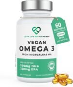 Vegan Omega-3 500mg DHA & 250mg EPA – 60 Algae Oil Softgels (Carrageenan Free) – High Strength Plant-Based Omega 3 – Polaris Omegavie® with Qualitysilver® – Heart, Brain & Eye Support – Sustainable - Image 2