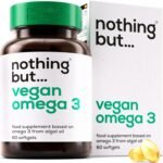 Vegan Omega 3, Algae Oil Omega 3 Supplement for Adults, Vegan Omega 3 Capsules w/DHA Omega 3 Algal Oil for Heart & Brain Health & to Lower Cholesterol, Omega 3 Vegan - 60 Omega 3 Softgel Capsules - Image 2