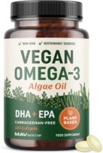 Vegan Omega 3 Algae Oil | Plant Based DHA EPA | Sustainably Sourced, No Carrageenan, Non GMO | Heart, Brain & Eye Health Support | Fish Oil Alternative | Algae Omega 3 Supplement | 120 Softgels - Image 2