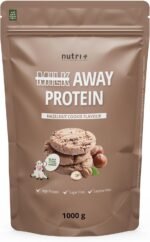 Vegan Protein Powder Hazelnut Cookie - Milk Away Vegan Protein Without Soy 1kg - 5k Protein Shake Made from peas, buckwheat, Hemp Seeds, Rice & Pumpkin Seeds - Protein Powder Hazelnut - Image 2