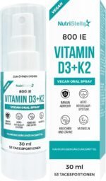 Vegan Vitamin D3 K2 - Spray - Premium Quality: MenaQ7® Pharma Pure All Trans - High Dose - High Bioavailability - Immunity - Muscles - Bones - Heart - Fast Acting and Easy - Image 2