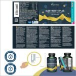 Vegavero Electrolytes Supplement | Hydration Tablet | Potassium Calcium Magnesium Supplements | with B Vitamins | NO Additives, Lab-Tested | 120 Capsules | Vegan - Image 2
