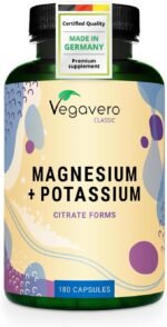 Vegavero Magnesium 2,000 mg + Potassium 2,083 mg | High Strength Citrate Forms | 180 Vegan Capsules | Electrolytes for Hydration & Recovery | 45 Day Supply - Image 2